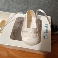 Scarpe battesimo bambina n.16