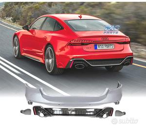 PARAURTI POSTERIORE AUDI A7 18- LOOK RS PDC