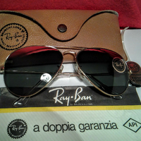 Ray ban vintage aviator top mirror 58/14mm