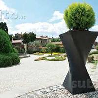 Vaso Alto TWISTY polietilene + misure/colori