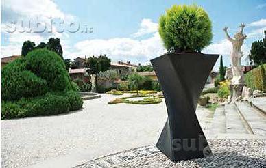 Vaso Alto TWISTY polietilene + misure/colori