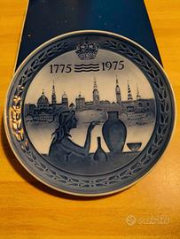Piatto Royal Copenaghen 1975 bicentenario original