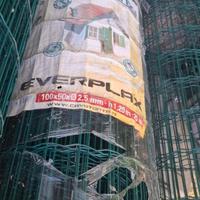 Rete altezza 1.2h nuova 80metri con 50 pali 1.5h