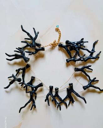 collana di rametti corallo 