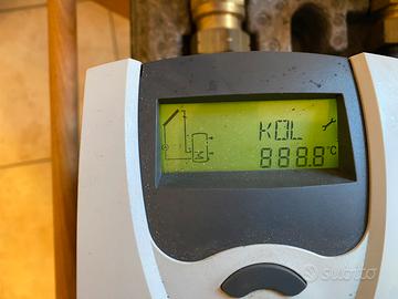 Impianto solare acqua  sanitaria tubi sottovuoto