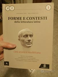 Forme e contesti della letteratura latina l'età ar