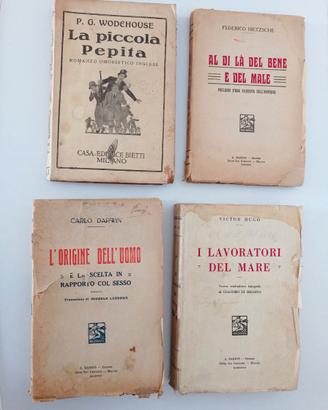 Lotto di 4 libri antichi