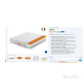 Materasso Bio Memory modello RAINBOW PLUS  140x200