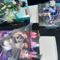 Set 3 Action Figure Hunter X Hunter con scatola