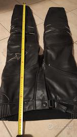 Pantaloni da moto alpinestars in pelle
