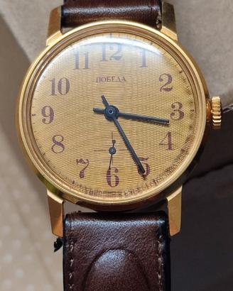 Orologio Pobeda gold