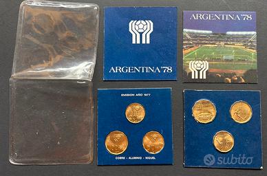 Lotto Monete Mondiali Argentina 78