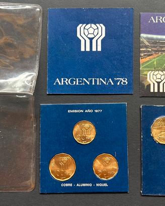 Lotto Monete Mondiali Argentina 78