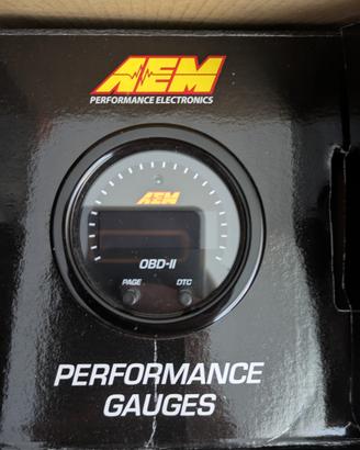 Manometro AEM x-serie obdII gauge kit