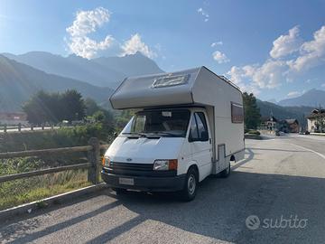 Camper 5 posti prima esperienza mansardato