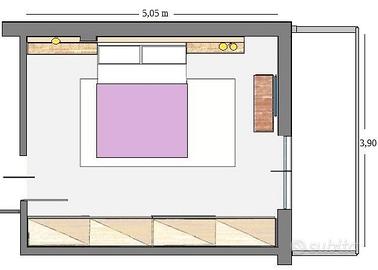Camera singola con spese condominiali incluse