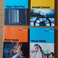 Quattro libri, piccole storie inglese italiano.