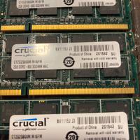 Ram crucial 2gb ddr2 800 sodim