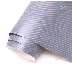 VINILE ADESIVO CARBONIO GRIGIO