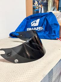 Visiera nera Fume’ Shark Race Pro Gp.