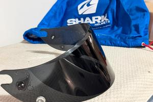 Visiera nera Fume’ Shark Race Pro Gp.
