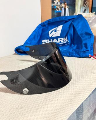 Visiera nera Fume’ Shark Race Pro Gp.