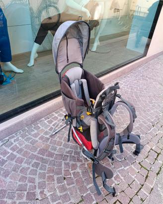 zaino porta bambino Deuter - Nero/Rosso - usato