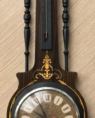 Orologio da parete con igrometro e termometro