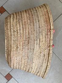 Borsa da mare di paglia nuova