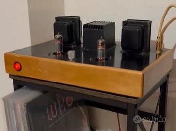 Amplificatore hifi valvolare ECL82