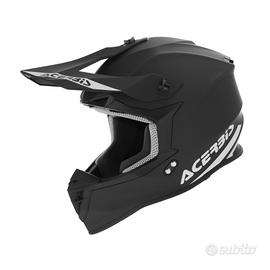 Casco Off Road Linear Acerbis nero opaco