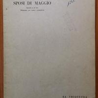 Magno - SPOSI DI MAGGIO, spartiti Canto e Piano 