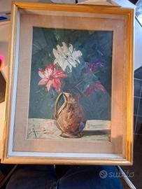 QUADRO con cornice dim. 40x50 cm. (circa)