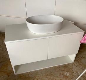 Mobile in legno bianco opaco nuovo