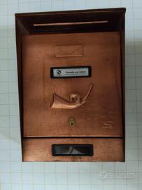 CASSETTA POSTALE IN RAME 