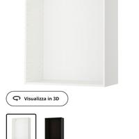 Pensile bianco METOD IKEA 
