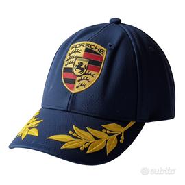 Lotto 2 Cappelli Porsche Originali Ricamati