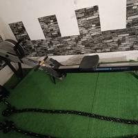 palestra funzionale completa+tappeto verde