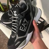 Scarpe Emporio Armani Nere e Grigie Taglia 40