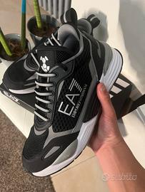 Scarpe Emporio Armani Nere e Grigie Taglia 40