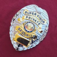 Placca distintivo originale U.S. Private Security