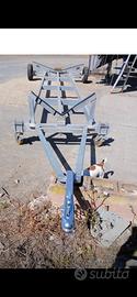 Carrello per gommone 8,50 metri