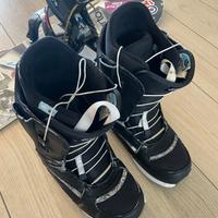 Snowboard donna tavola attacchi scarpone burton