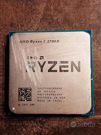 Ryzen 7 2700X con dissipatore prisma AMD