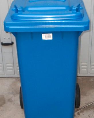 Bidone carrellato per la raccolta 120litri  NUOVO!