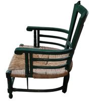 poltrona bassa anni 50 stile Vittoriano 