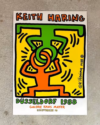 Keith Haring originale 1988
