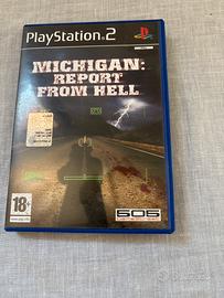 Michigan: Report from Hell PS2 PAL COMPLETO RARO
