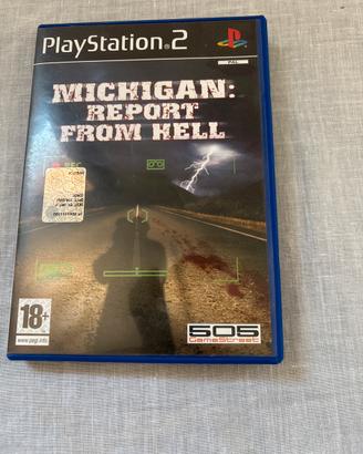 Michigan: Report from Hell PS2 PAL COMPLETO RARO
