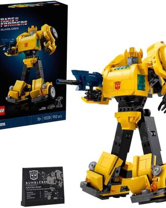 LEGO Icons Transformers Bumblebee Action Figure Ro